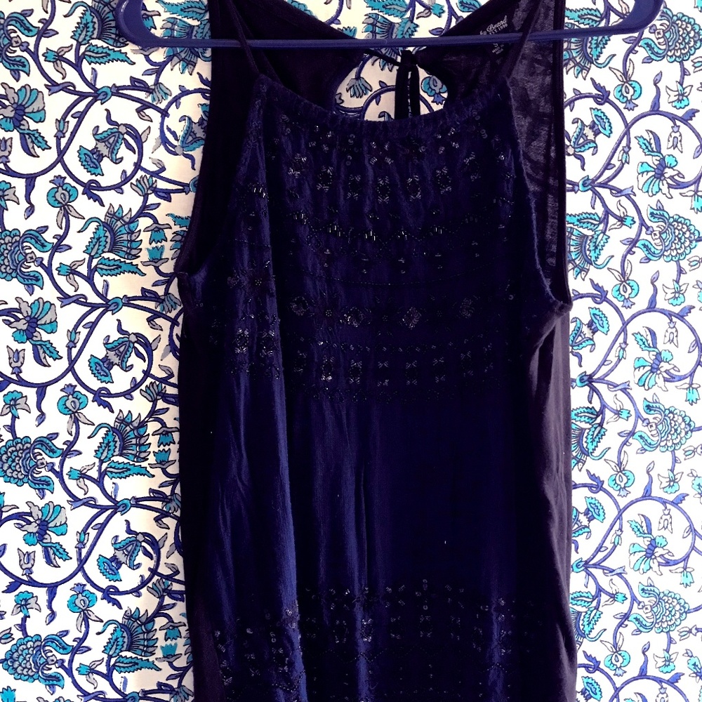 Lucky brand beaded top